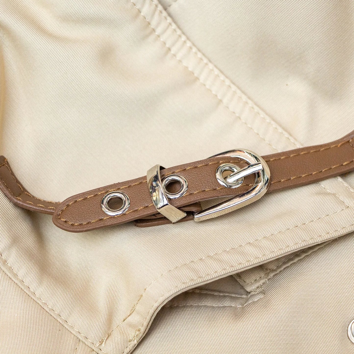 Custom Designer Classic Beige Trench Coat for Women Ladies Long Luxury  Double Breasted Belted Trench Coats Wholesale